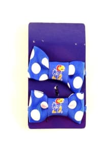 Kansas Jayhawks 2pk Youth Hair Scrunchie