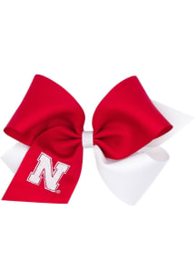 Nebraska Cornhuskers King Color Block Kids Hair Barrette