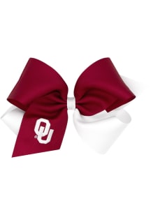 Oklahoma Sooners King Color Block Kids Hair Barrette