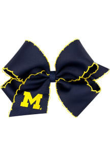 Michigan Wolverines King Moonstitch Kids Hair Barrette