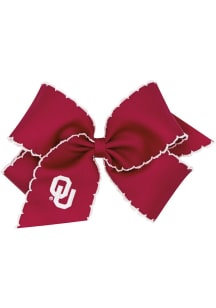 Oklahoma Sooners King Moonstitch Kids Hair Barrette