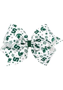 Michigan State Spartans King Team Logo Kids Hair Barrette