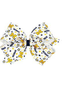 Michigan Wolverines King Team Logo Kids Hair Barrette