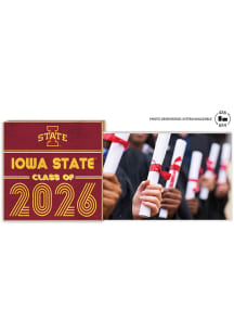 Iowa State Cyclones Class of 2026 Floating Picture Frame - Cardinal