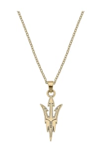Arizona State Sun Devils Matte Logo Necklace