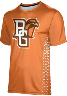 ProSphere Bowling Green Falcons Orange Geometric Short Sleeve T Shirt