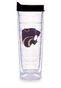 K-State Wildcats 24oz Lid Clear Tumbler - Purple