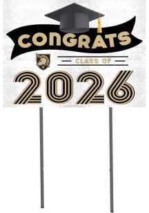 Army Black Knights KH Sports Fan Class of 2026 Yard Sign - Black