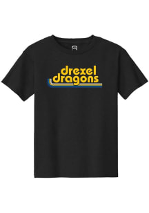 Summit Sportswear Drexel Dragons Youth Black Stripes Short Sleeve T-Shirt