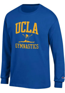 Champion UCLA Bruins Blue Gymnastics Jersey Long Sleeve T Shirt