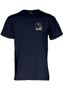 Blue 84 West Virginia Mountaineers Navy Blue 2026 Football Schedule Short Sleeve T Shirt