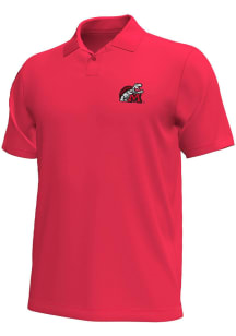 Under Armour Maryland Terrapins Mens Red Homecoming 2025 Short Sleeve Polo