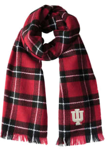 Indiana Hoosiers Plaid Womens Scarf