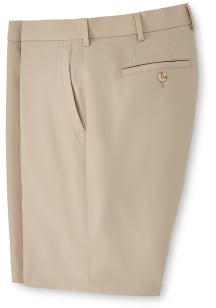 Peter Millar William & Mary Tribe Mens Khaki Perf Short Shorts