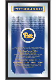 Pitt Panthers Fight Song Hanging Back Bar Mirror