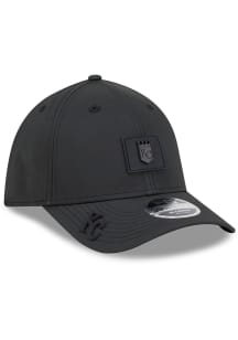 New Era Kansas City Royals Mens Black 2026 Clubhouse 39THIRTY M-Crown Flex Hat