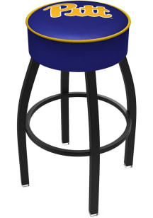Pitt Panthers Swivel Pub Stool - Black