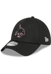 New Era Texas State Bobcats Mens Black DL Team Pop 39THIRTY Flex Hat
