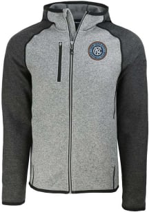 Cutter and Buck New York City FC Mens Ash Mainsail Light Weight Jacket