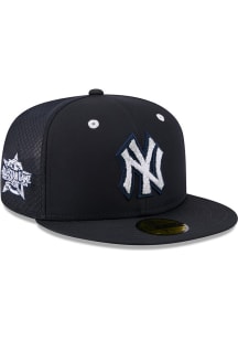 New Era New York Yankees Mens Navy Blue 2026 MLB All Star Game Workout 59FIFTY Fitted Hat