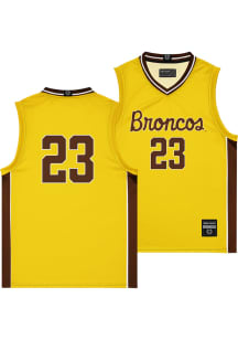 Deaaron Watkins  Campus Ink Western Michigan Broncos Youth NIL Gold Basketball Jersey
