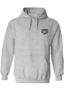 Vive La Fete Ohio Bobcats Womens Ash Impressions Hooded Sweatshirt