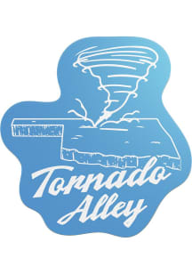 Oklahoma Tornado Alley Stickers - Aqua