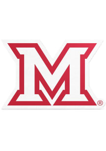 Miami RedHawks Primary Logo Stickers - Red