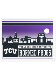TCU Horned Frogs Campus Stickers - Purple