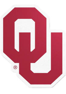Oklahoma Sooners Primary Logo Stickers - Crimson