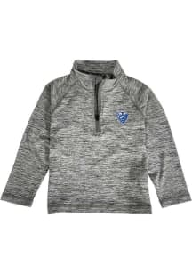 Georgia State Panthers Toddler Grey Matthew Long Sleeve Qtr Zip