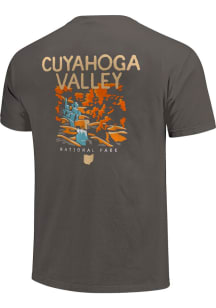Cleveland Graphite Cuyahoga Waterfall Short Sleeve T Shirt