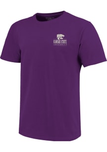 K-State Wildcats Purple Comfort Colors University Short Sleeve T Shirt