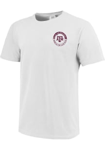 Texas A&M Aggies White Comfort Colors Short Sleeve T Shirt