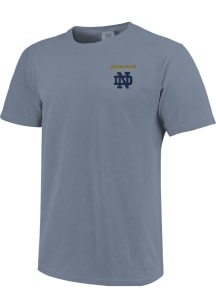 Notre Dame Fighting Irish Navy Blue Comfort Colors Short Sleeve T Shirt