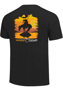 Branson Black Statue Lake Short Sleeve T Shirt