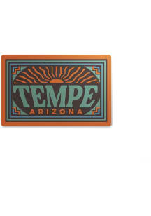 Tempe Landscape Signage Sun Stickers - White