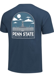 Penn State Nittany Lions Navy Blue Blanket Toss Mascot Short Sleeve T Shirt