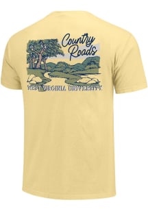 West Virginia Mountaineers Womens Gold Country Roads Short Sleeve T-Shirt