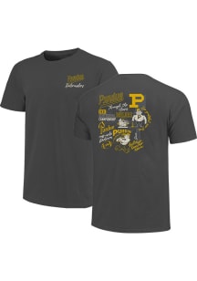 Purdue Boilermakers Womens Grey Through the Years Short Sleeve T-Shirt
