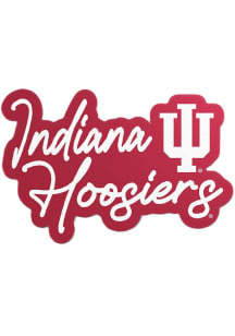 Indiana Hoosiers Primary Logo Stickers - Red