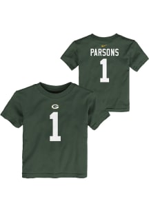 Green Bay Packers Micah Parsons Toddler Home Replica DARKGREEN