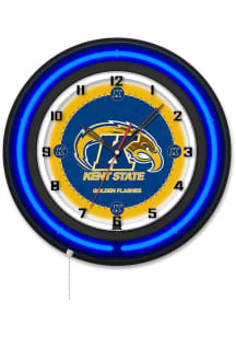Kent State Golden Flashes 19in Neon Wall Clock