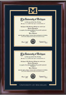Michigan Wolverines Medallion Diploma Frame -