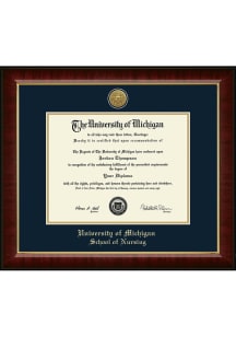 Michigan Wolverines Nursing Diploma Frame -