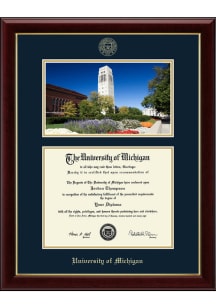 Michigan Wolverines Artwork Diploma Frame -