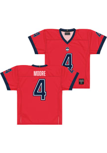Braedyn Moore  Campus Ink UConn Huskies Red NIL Football Jersey