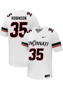 Drew Robinson  Nike Cincinnati Bearcats White Football NIL Name And Number Football Jersey