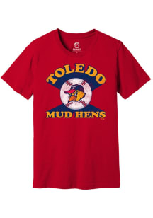 Summit Sportswear Toledo Mud Hens Red Soft Arch Short Sleeve T Shirt