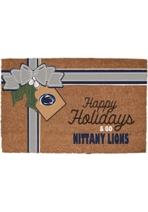 Penn State Nittany Lions Holiday Bow 19.5x29.5 Door Mat